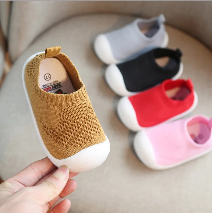 

Baby Boy Girl Shoes Kids Casual Sneakers Candy Color Cut-outs Breathable Soft Children Boys Girls Shoes