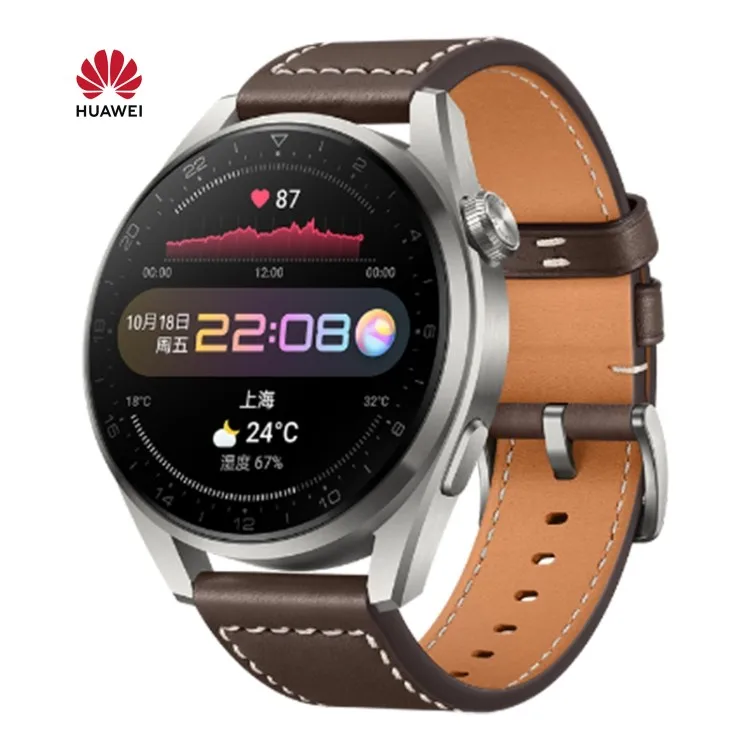 

Newest Original Huawei Watch 3 Pro 48mm GLL-AL01 1.43 inch AMOLED Touch Screen HarmonyOS 2 NFC Payment smart watch