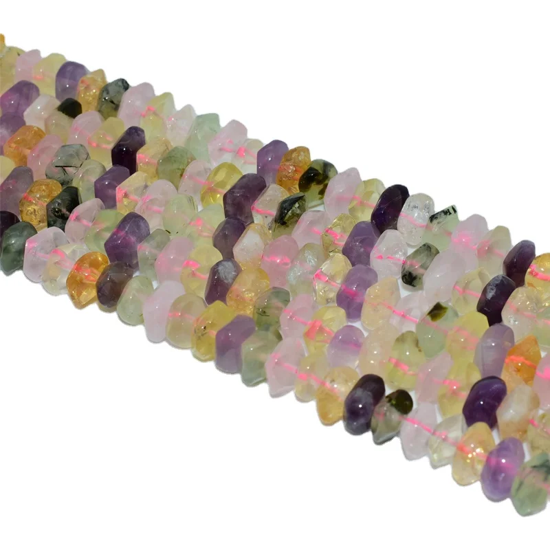 

Trade Insurance  High Quality Natural Irregular Super Seven Loose Beads