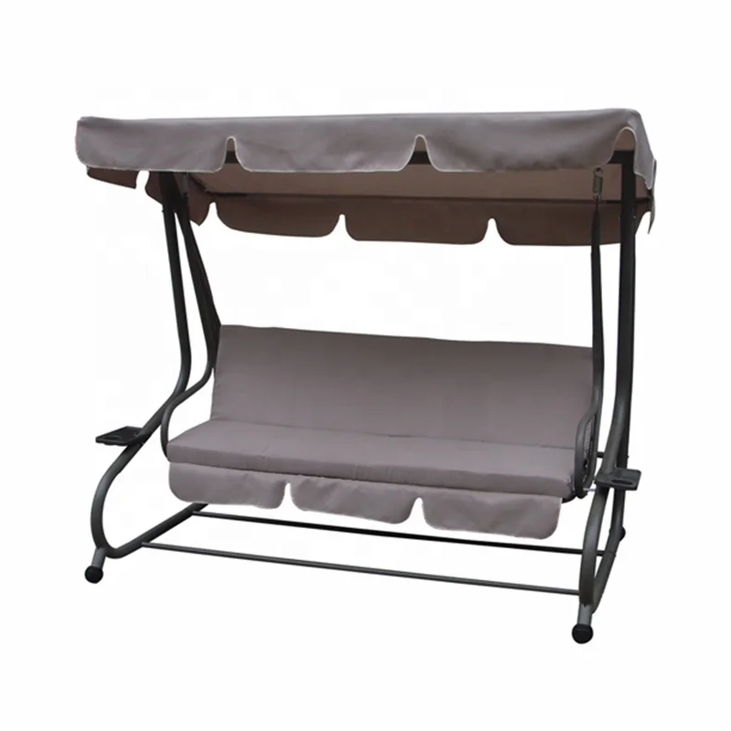 
Hot Sale Professional OEM Factory Waterproof UV-Protection Outdoor Furniture Steel Patio Swing 