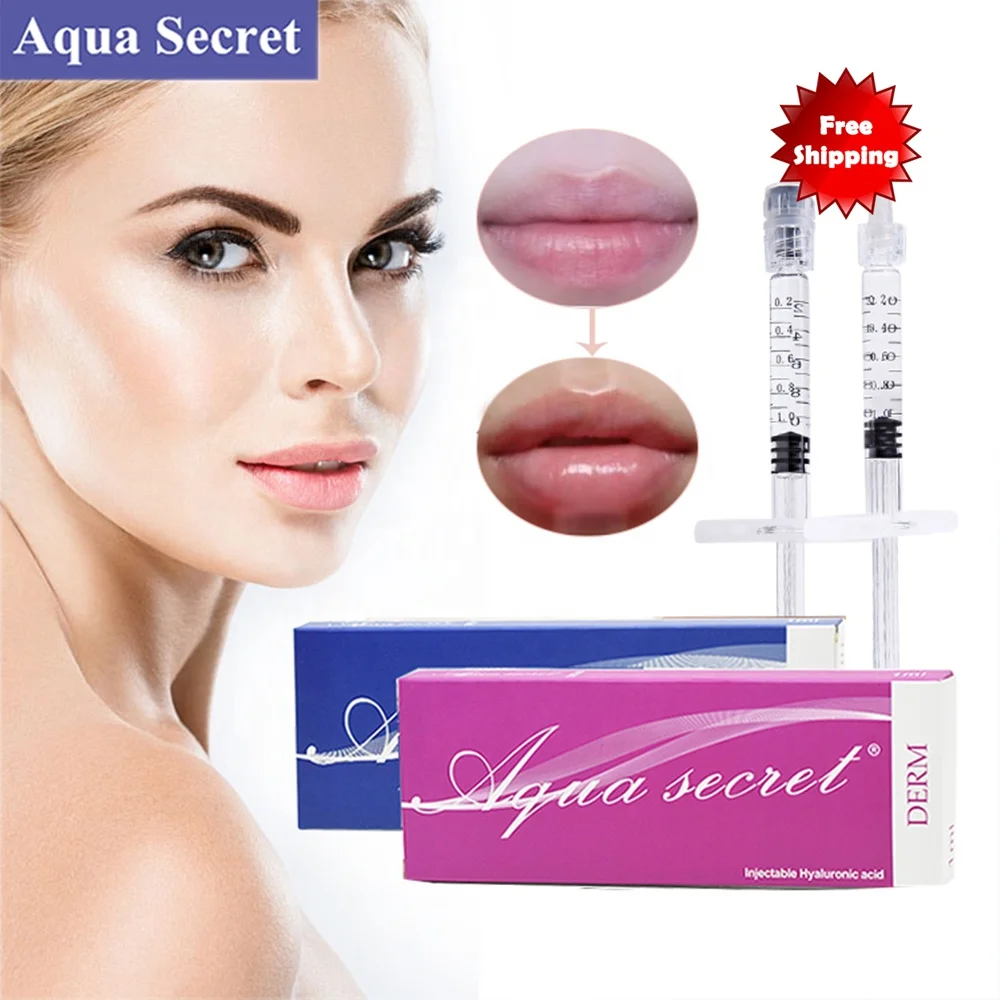 

Aqua Secret Plump up hyaluronic acid Dermal Filler lip Injections, White