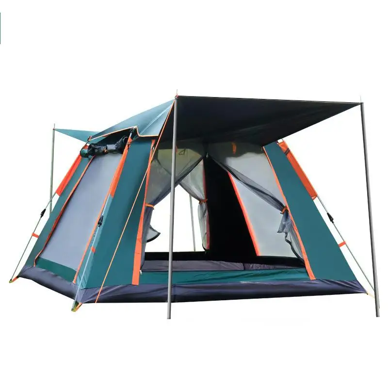 

Camping Off Ground Water Proof Waterproof 4 Person Outdoor Camping Tent Camping Mat 4 People, Picture shown