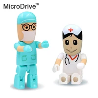 

Doctor & nurse Usb Flash Drive 1gb 2gb 4gb 8gb 16gb 32gb 64GB pendrive Surgeon flash disk