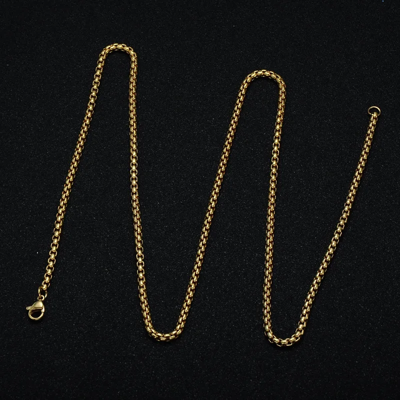 18k Gold Hip Hop Necklace Chain Waist Silver Mens Body