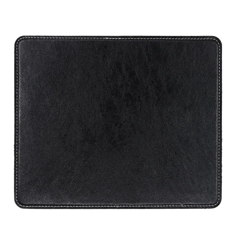 

Anti-slip Mouse Pad Leather Gaming Mice Mat Desk Cushion Comfortable For Laptop PC MacBook Mouse Pad, Brown
