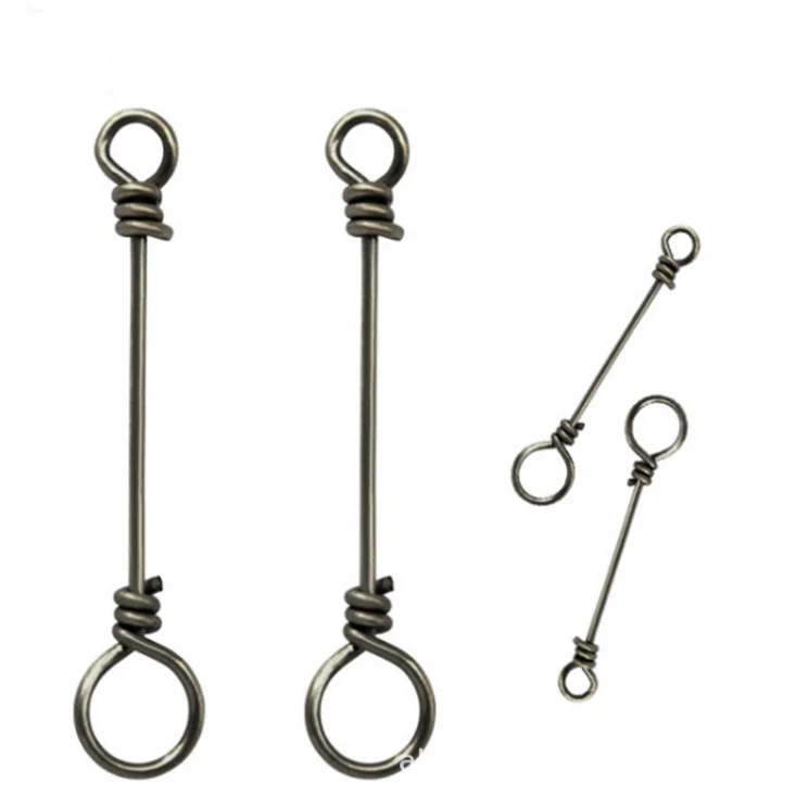 

High quality stainless steel wire spring small explosion hook fittings Fishing gear accessories