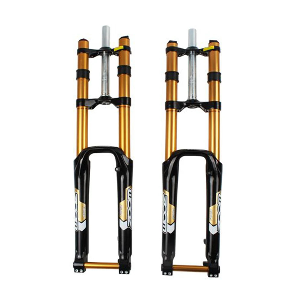 

Ready to ship Bicycle Parts Zoom 680DH 26inch or 27.5inch Suspension Bike Downhill Front Fork, Black or white