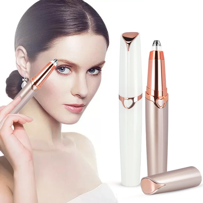 

Battery Powered Rechargeable Electric Eyebrow Trimmer Delicate Appearance Eyebrow Electric Trimmer