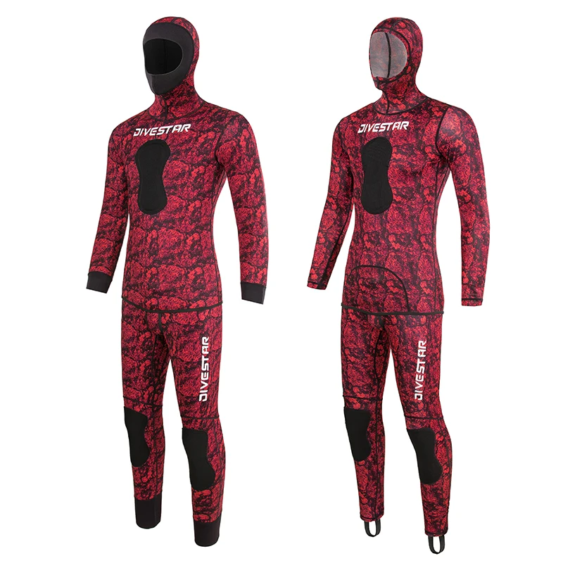 

DIVESTAR Neoprene spearfishing wetsuits,0.5mm,1.5MM Custom Camo Neoprene Spearfing suit