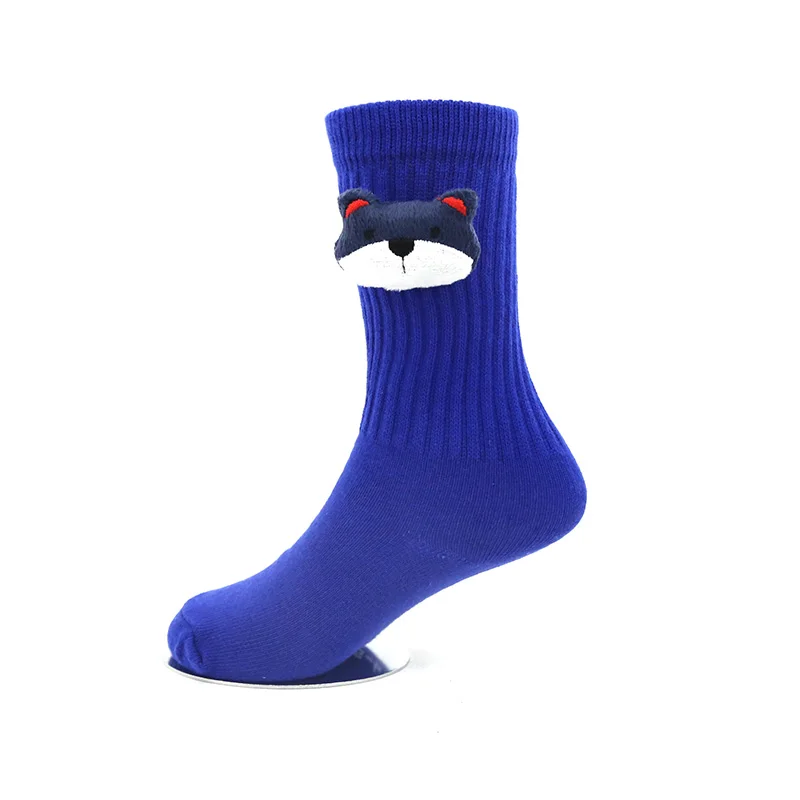 

Cheap Custom 3d animal cute pattern kids sock cotton unisex kids baby Sock, Multi-colors
