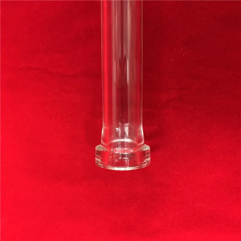 
transparent tempered borosilicate glass pyrex glass tubing with flange 
