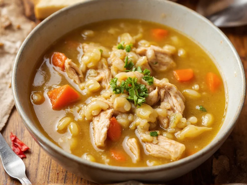 Old Fashioned Chicken and Rice Soup Recipe & History