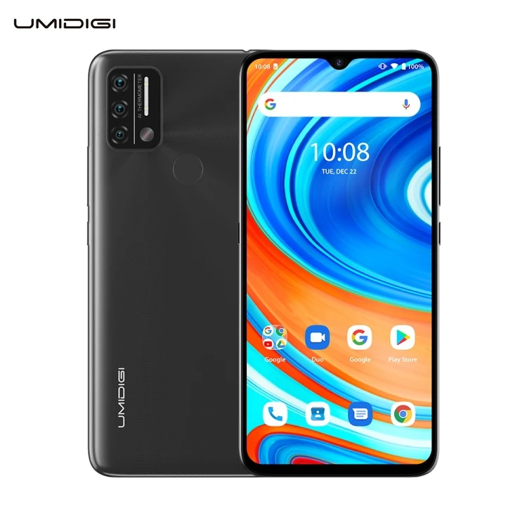 

2021 New Product Original UMIDIGI A9 Smartphone 6.53 inch 3GB+64GB Celulars Android 11 Telefon Octa Core Mobile Cell Phones