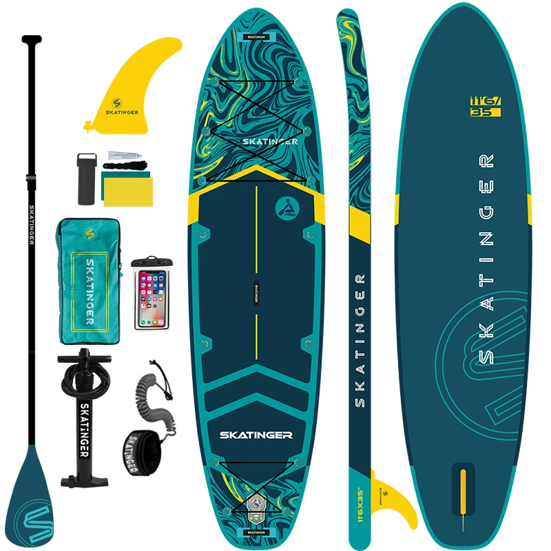 

Skatinger Custom Inflatable Surfboard Drop Stitch Paddle Board with Nice Price on Sale