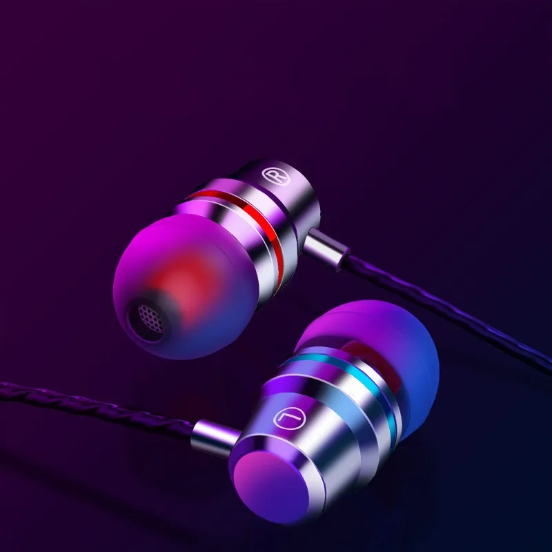 

Wired Earbuds Headphones with Microphone in-Ear Bass Earbuds Wired 3.5mm Stereo Gaming Earphones