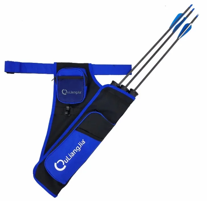 Junxing Archery 3 Tubes Archery Bow Quiver And Arrow Quiver With Belt