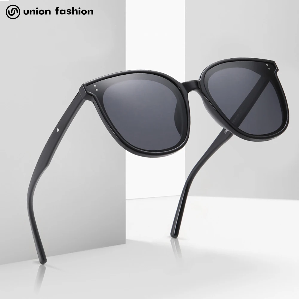 

Union Fashion Clasic Large Round Frame Sun Glasses Women Men Sunglasses, 2 colors