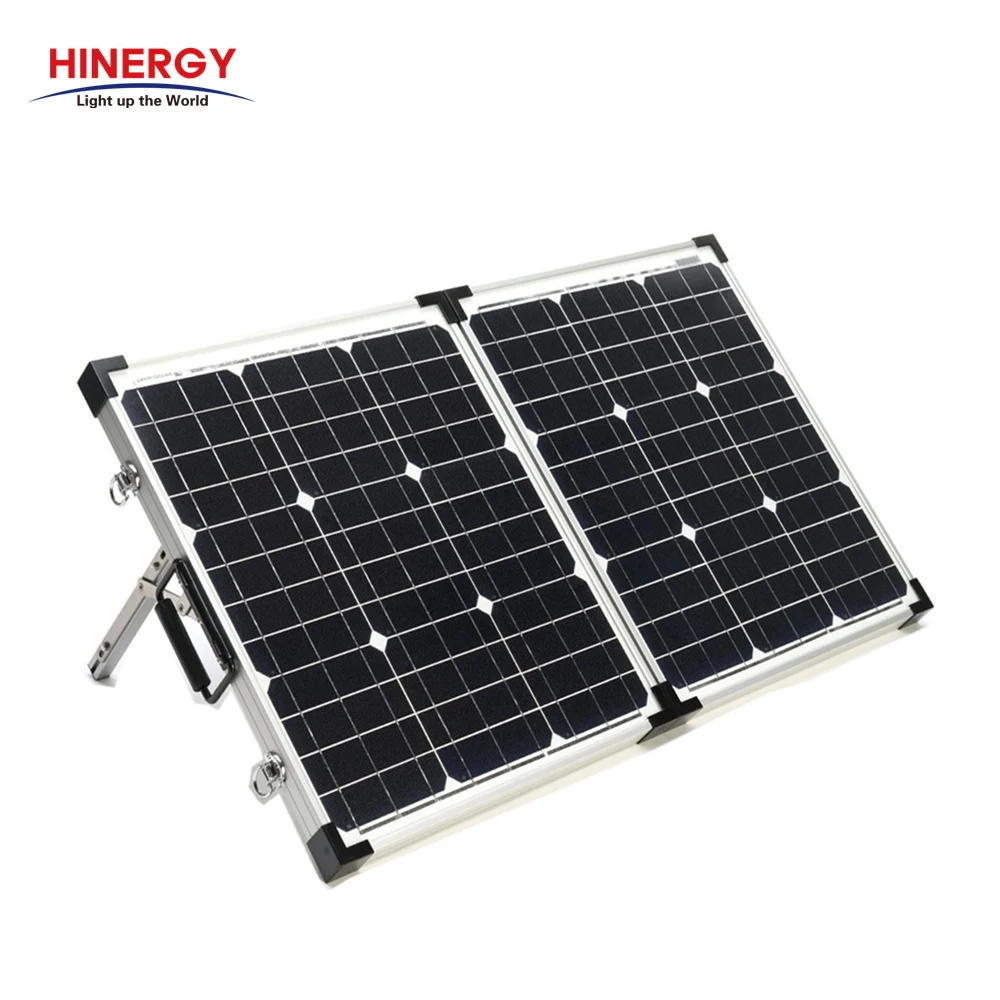 

Hinergy RV Portable Folding Solar Panel Motorhomes Accessories for Charging Caravan Battery System