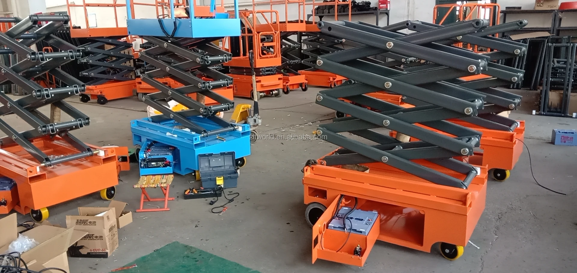 Mini Self Propelled Scissor Lift Platform Hydraulic Elevator Auto Lift