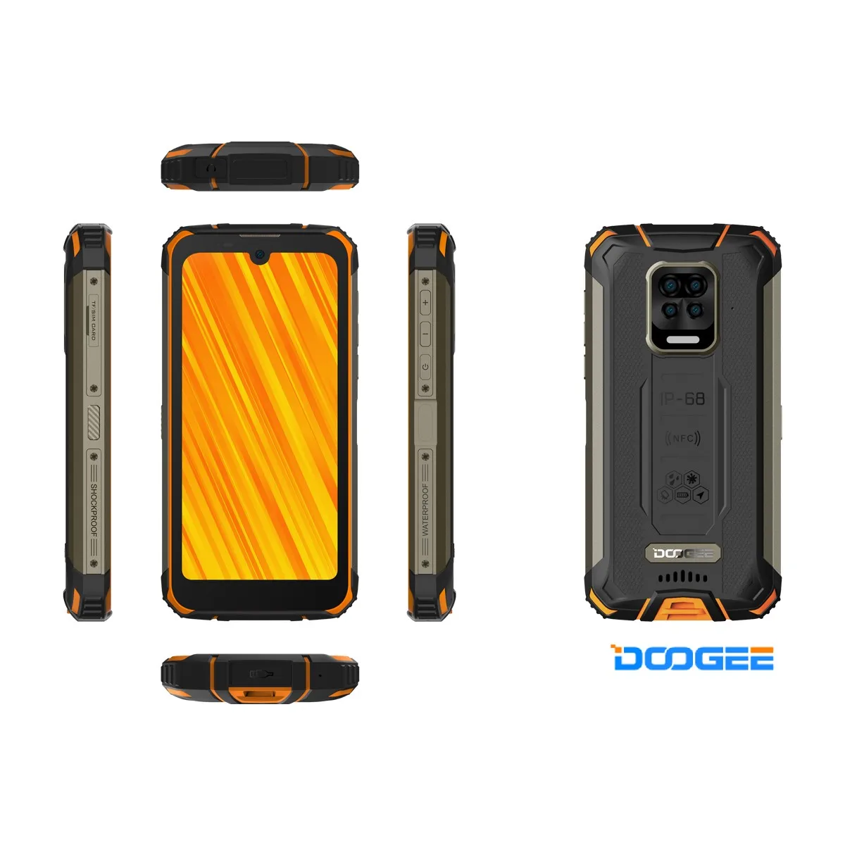 

Dropshipping DOOGEE S59 Cellphone Smartphone 10050mAh Big Battery Mobile Phones 4G China Celulares Baratos