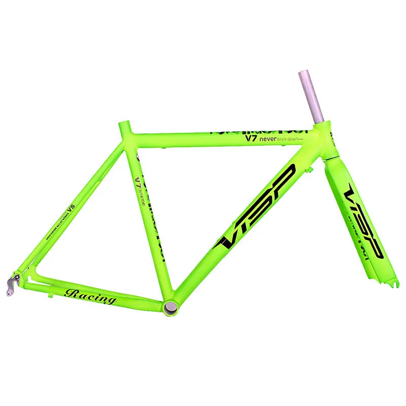 

700C Aluminum alloy AL6061 racing road bike frame+fork