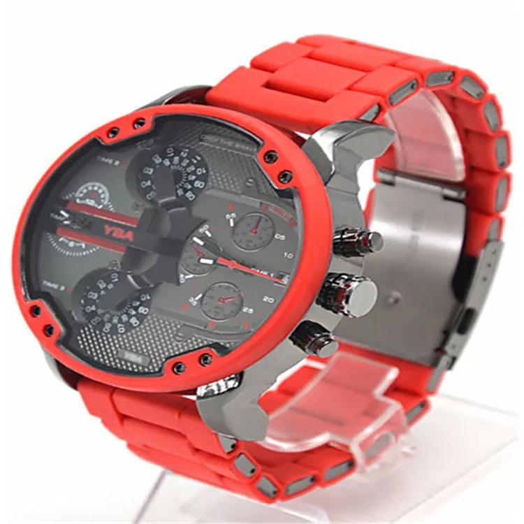2019 Classic For Mens Luxury Quartz personality Stainless steel Big dial Dz watch Multi-function wristwatch Reloj de hombre