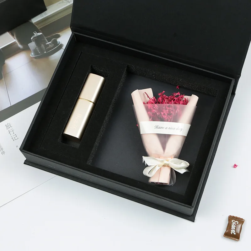 

ODM/OEM High-end Fashion Perfume Lipstick Gift Box Cosmetics Gift Packaging Paper Box Customized Printing Logo, Pure color