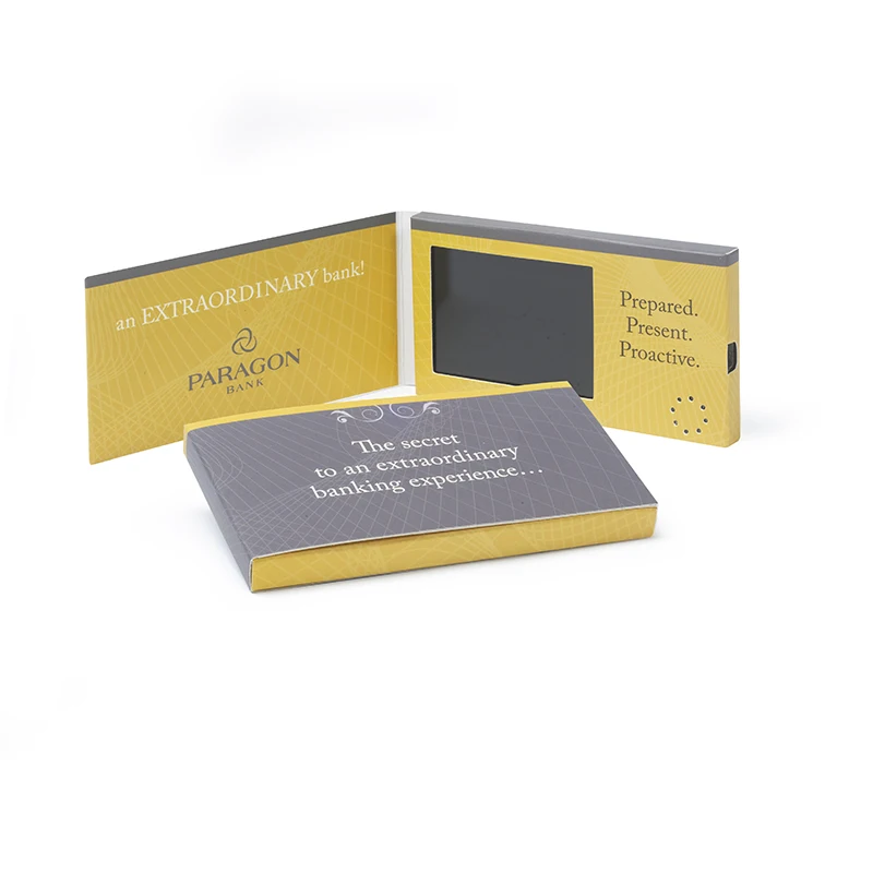 
2019 Lcd screen tft Video greeting card,advertisement lcd autodyne video brochure,business LCD card 