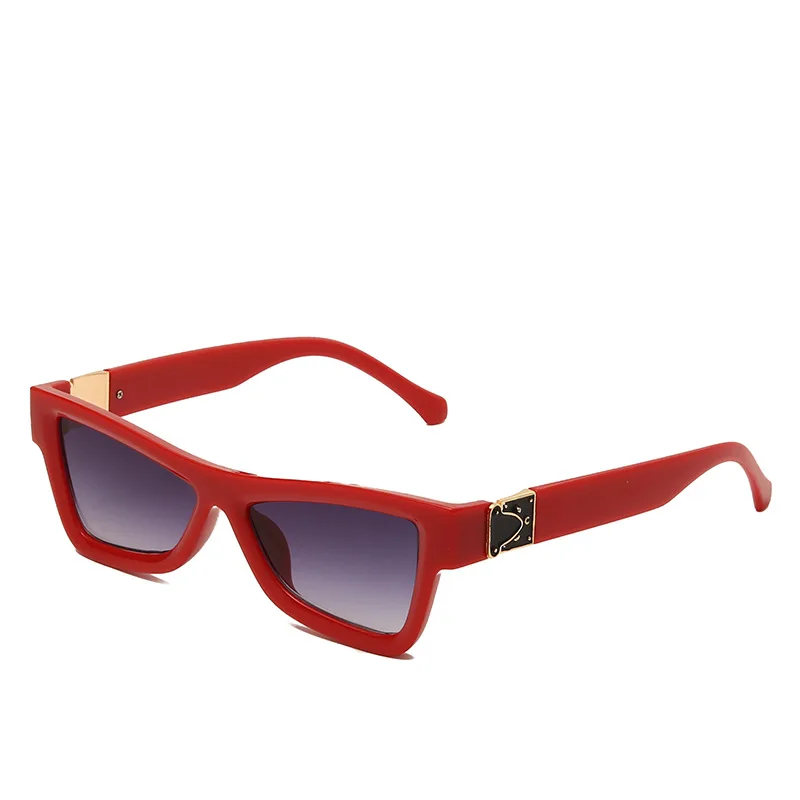 

OCT1984 Colorful Cat Eye Plastic Frame Trendy Sunglasses