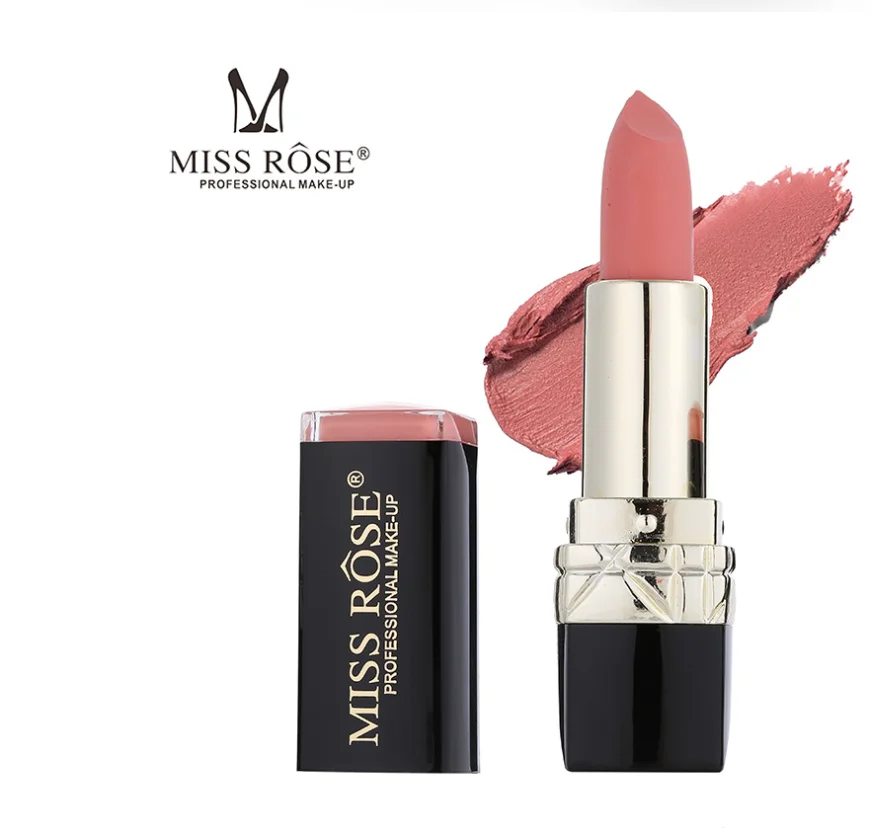 

Miss Rose Matte Make-up Lasting, Not Easy to Decolorize, Not Easy to Touch Cup Lipstick Private Label Makeup OEM ODM Waterproof