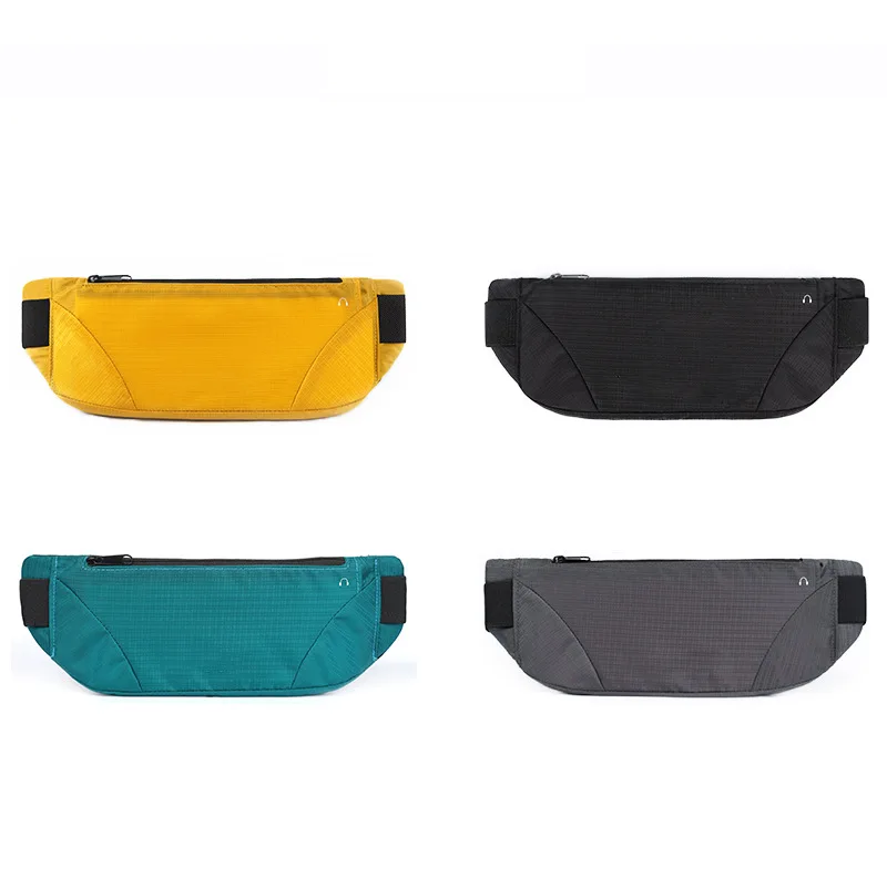 

Outdoor Waterproof Sport Fanny Pack Running Jogging Belt Pouch Fitness Waist Bag Pouch Elastic Crossbody Belt Pack, Customized color