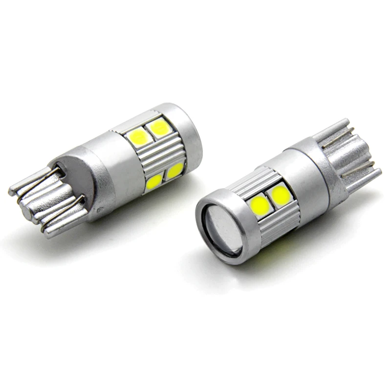 Car Led Auto Bulb Light T10 W5W 194 501 3030 9SMD DC10-16v