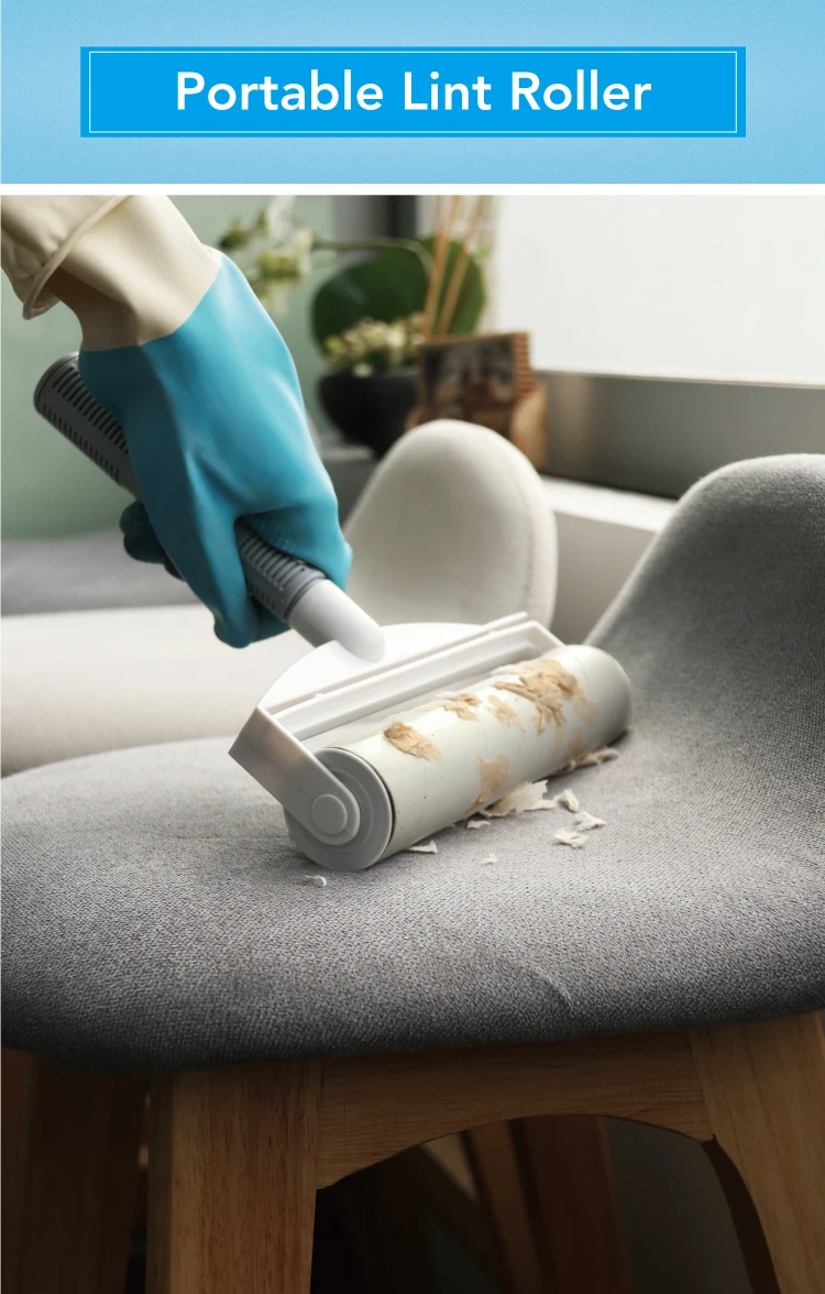 Sticker Roller Lint Free Sticker Roller Replacement - 6 Rolls per Set