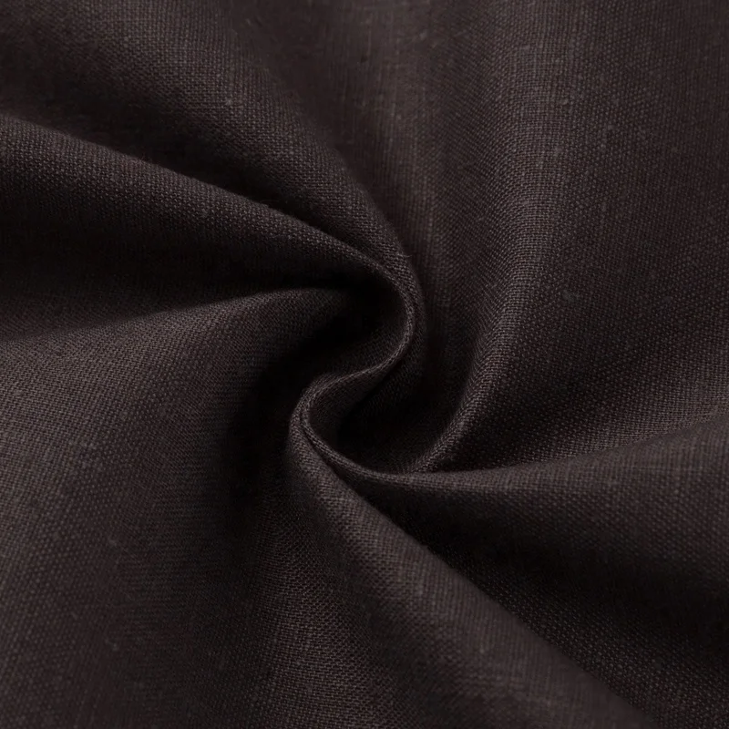 
WH001 hemp organic cotton light muslin plain cloth fabric 140gsm for top shirt dress sheeting 