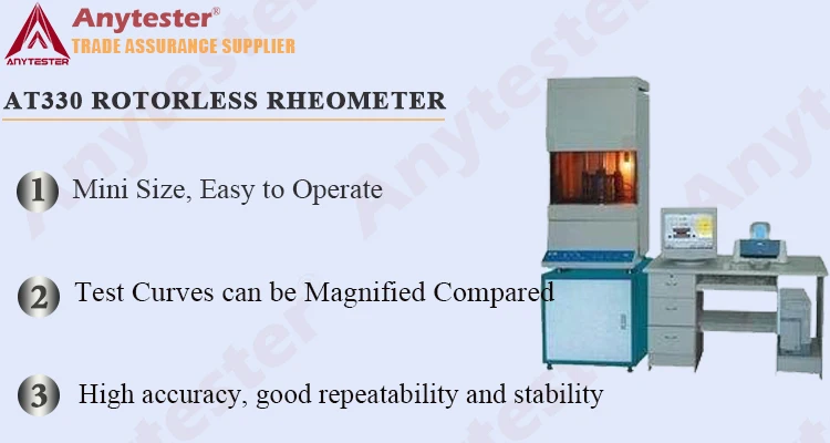 Astm D5289 Rubber Compound Rotorless Rheometer Testing Machine - Buy ...