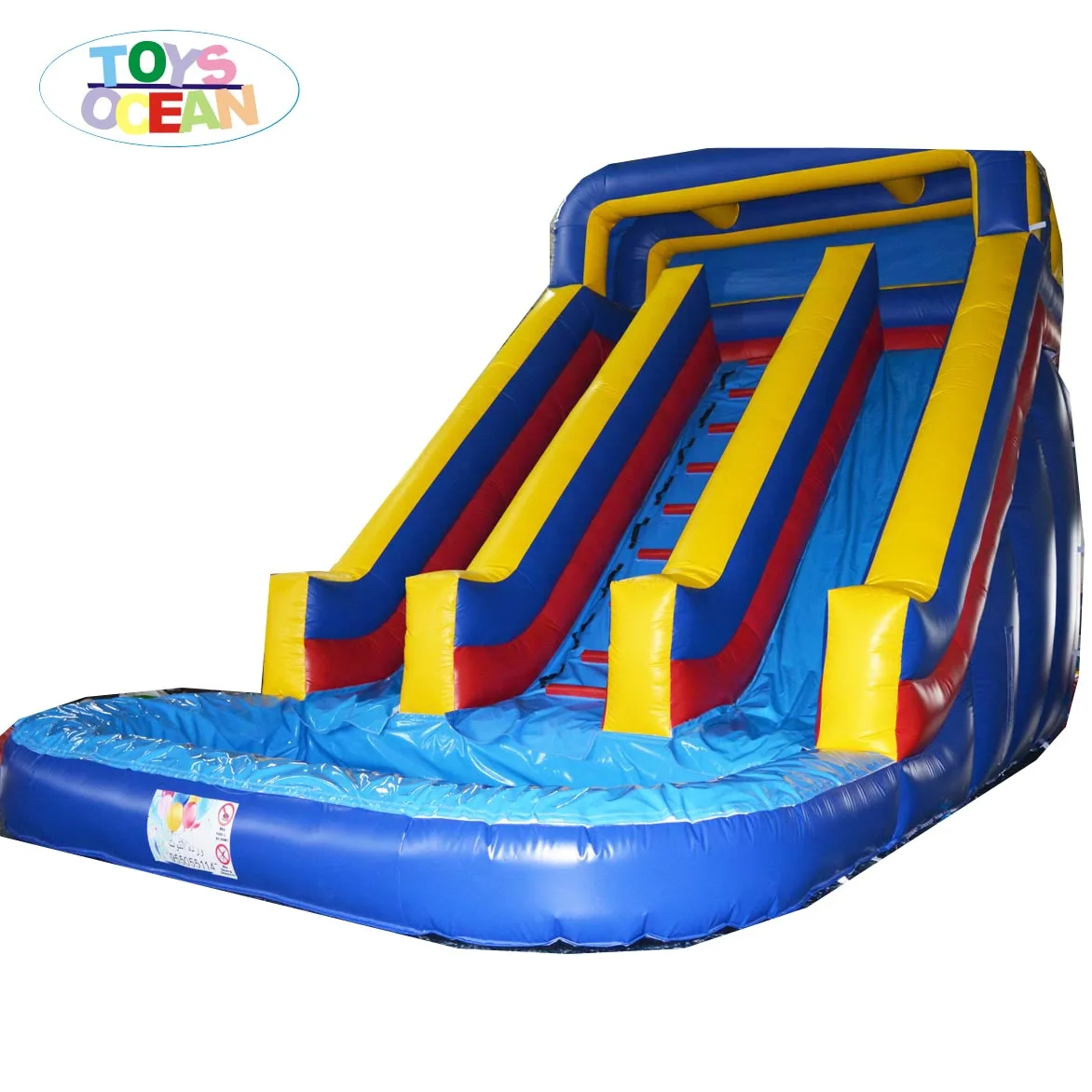 Commercial Inflatable Water Slide With Pool Inflatable Waterslide For