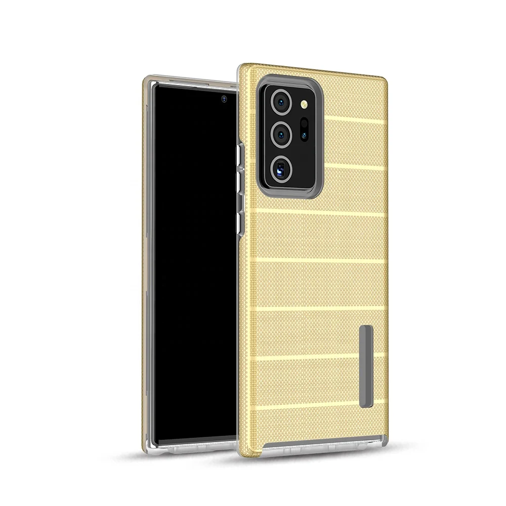 

2020 Manufacturer wholesale New Design TPU+PC Anti Shock Hybrid Phone Case For samsung note 20, 8 colors
