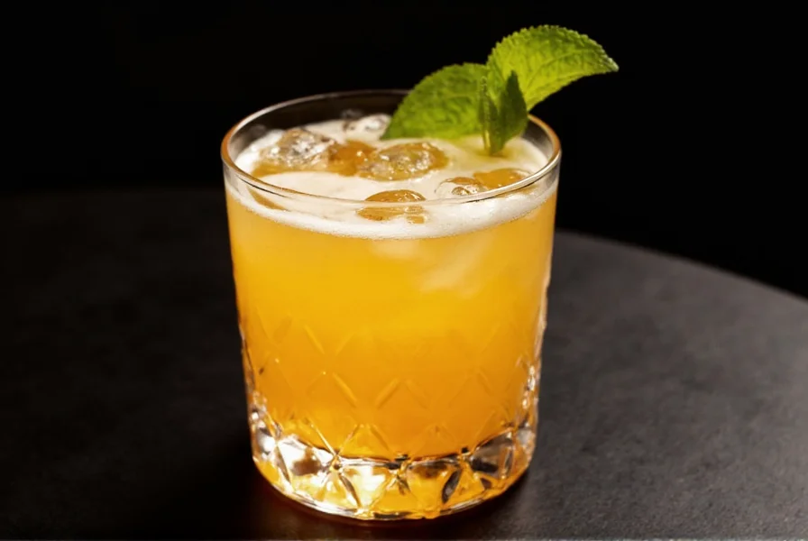 Fresh ginger root next to cocktail shaker with lime wedges and white rum bottle