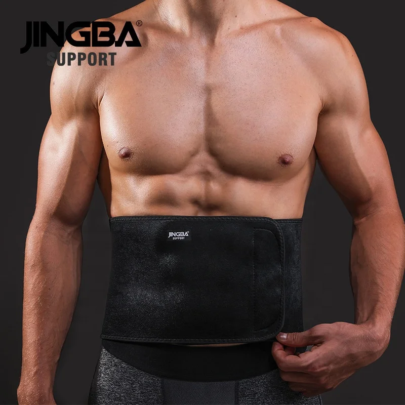 

JINGBA Unisex Neoprene Custom Colors Slimming Waist Trimmer for Fitness Volleyball Golf Tennis Hiking Jogging