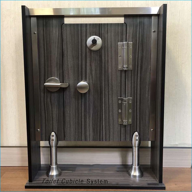 Custom Design 304 Stainless Steel Toilet Cubicle Partition Spring Door Hinges