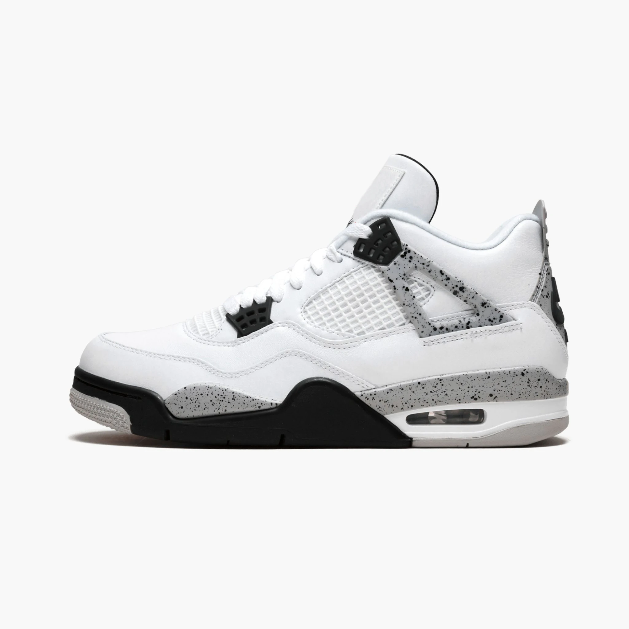 

J4 High Quality Mens Casual Shoes Retro 4 OG White Cement