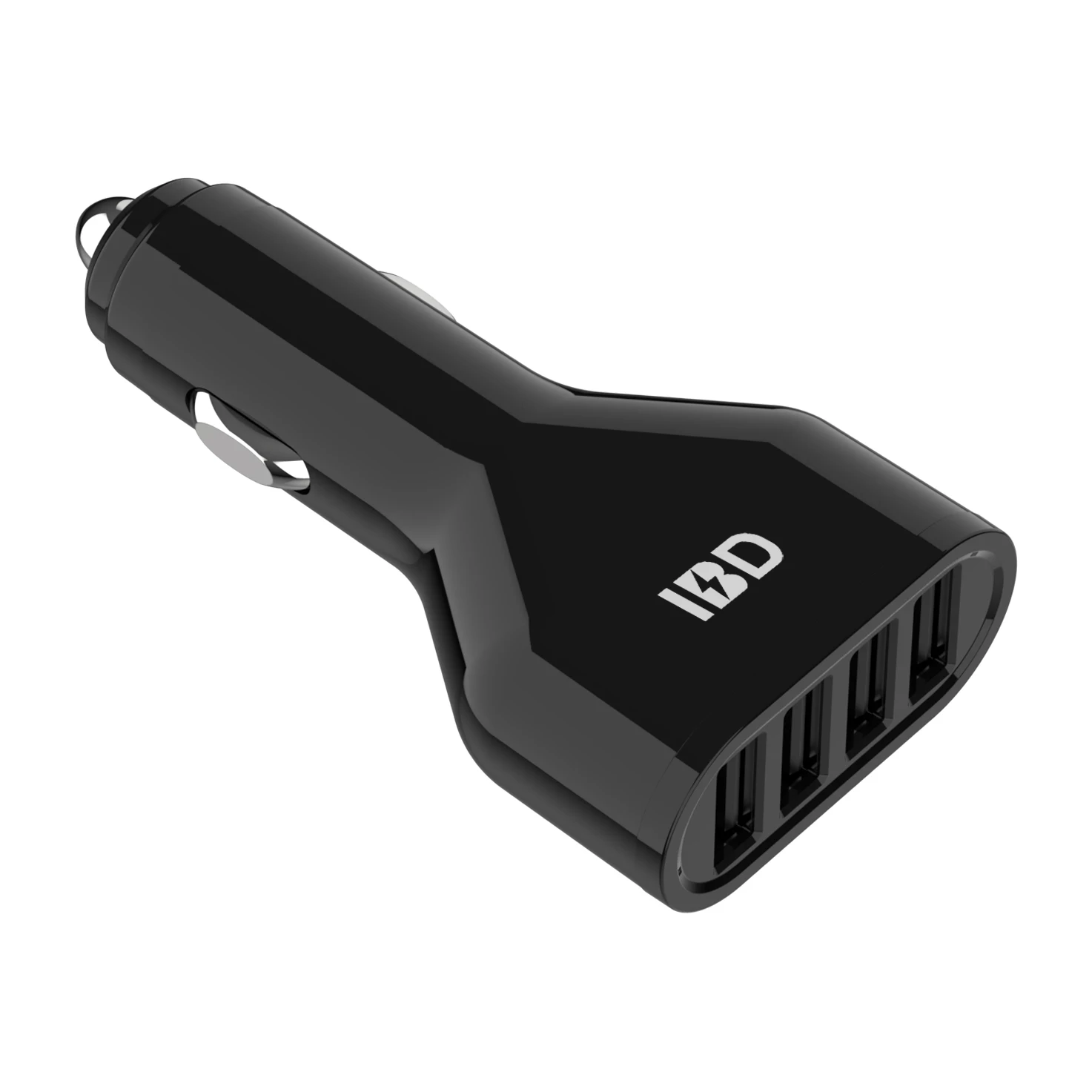 

IBD 9.6A Dc 4 Usb Charger Car Smart For Mobile Phone, High Quality With 4 Usb Charger Car Cable 48W, Black oem