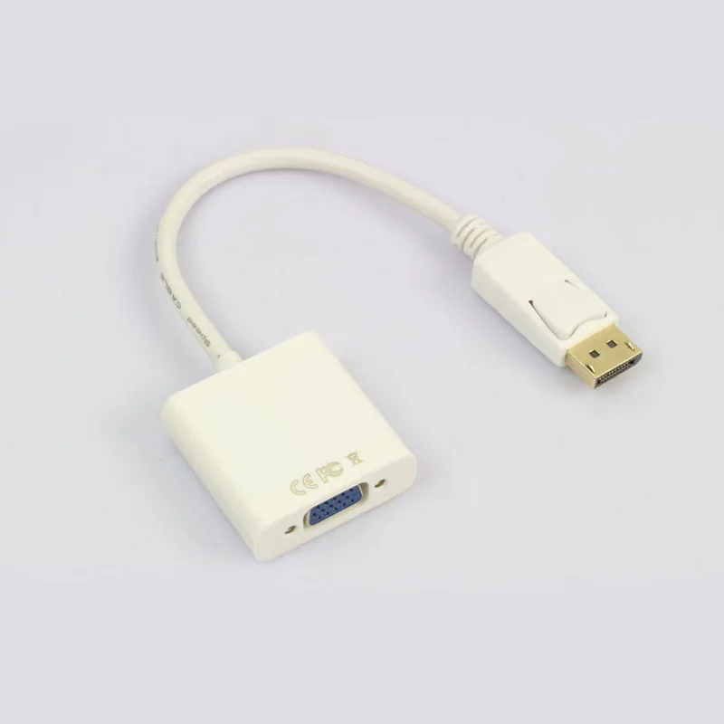 new product Displayport Male To VGA Female Converter DP To VGA Cable Video Output Converter - ANKUX.COM