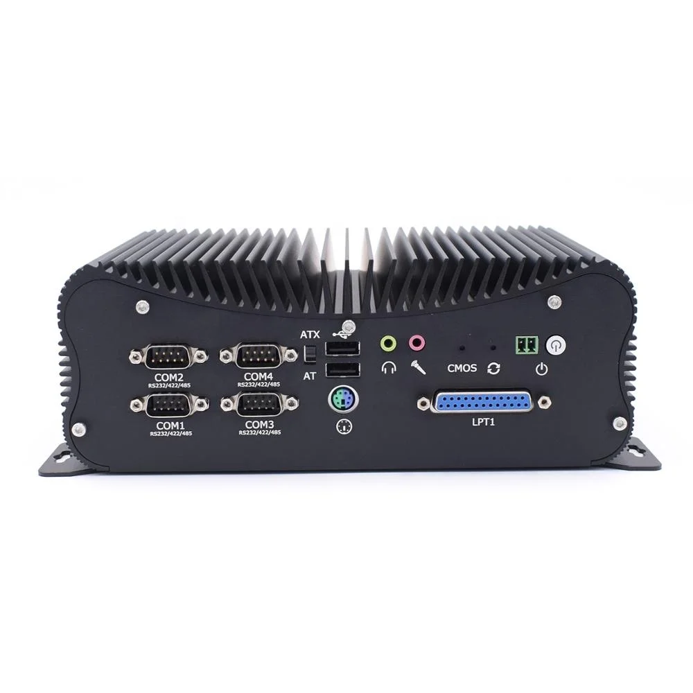 

10th Gen Industrial Mini PC Intel Core i5 10210U 10510U Wide voltage DC 9-36V Desktop Computer Win10 pro Linux