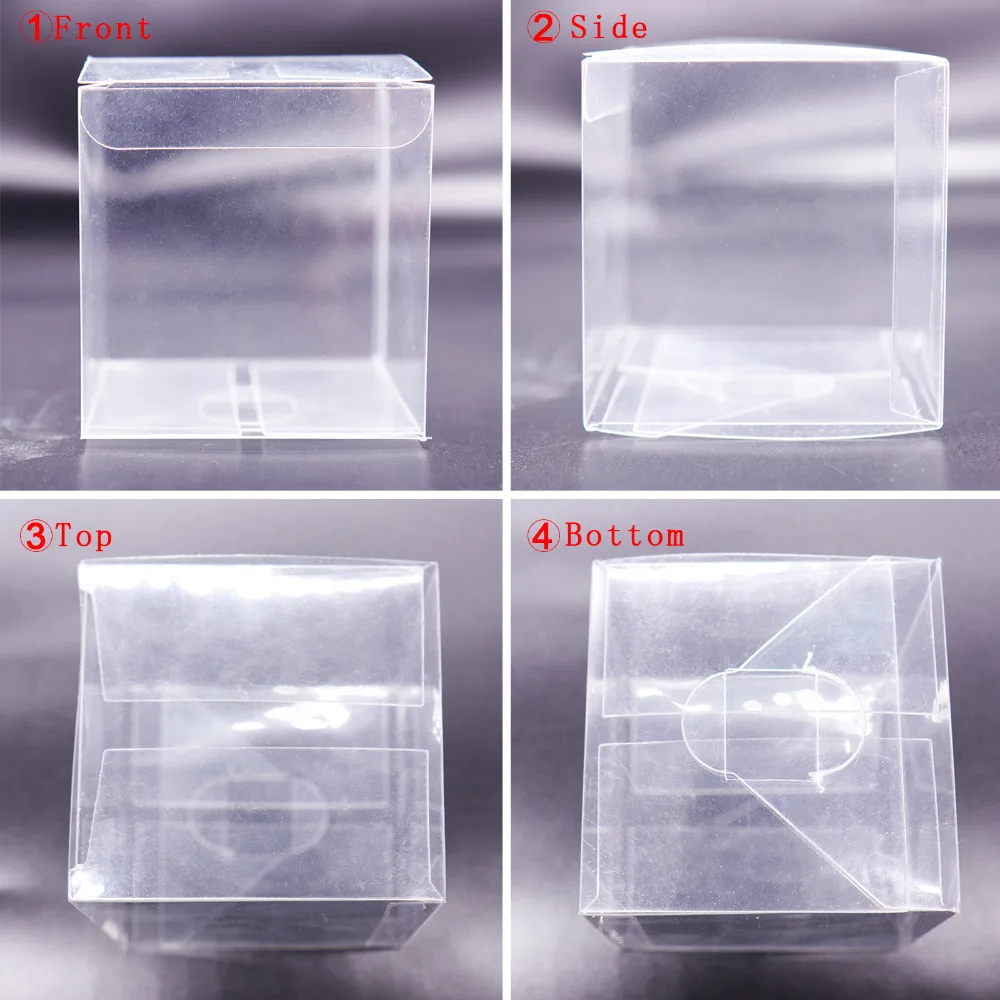 6 x 6 clear plastic box