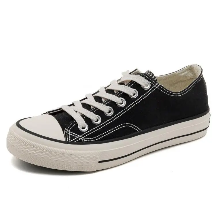 

Whole viscose high quality classic retro old fashion strap design lazy slip-on non fading walking style canvas trendy shoes