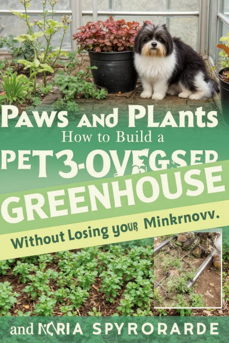 paws and plants how to build a pet integrated screened greenhouse without losing your mind