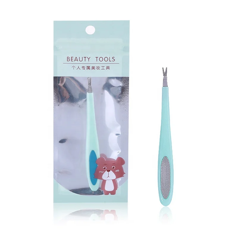 

Cuticle Removal Cobalt Dead Foot Back Skin Beauty tool cuticle exfoliation brush pusher, Sky blue