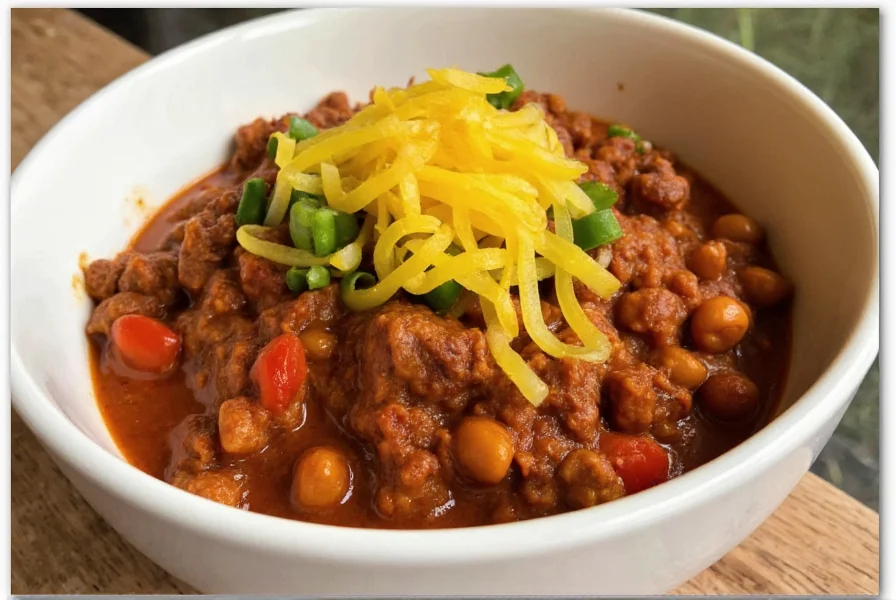 Easy Hamburger Chili Recipe in 45 Minutes