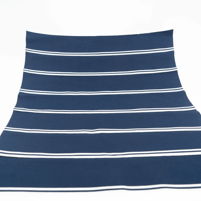 
OEM Custom Design Wholesale T-shirt Collar 95% Polyester 5% Spandex Knitting Rib Collar 